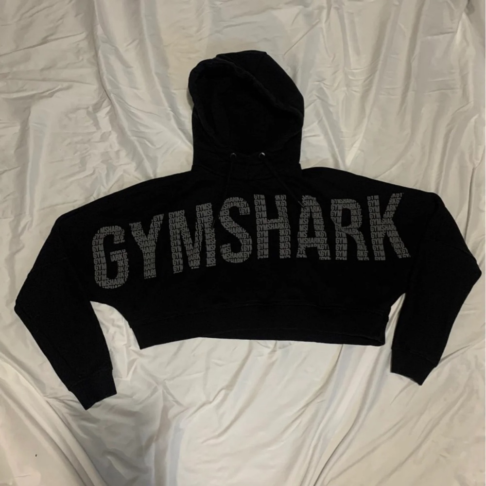 Gymshark Cropped Hoodie - Picture 1 of 3